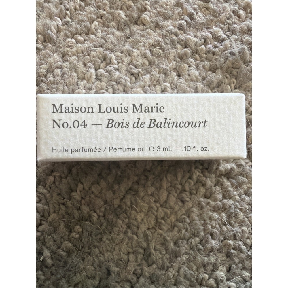 Maison Louis Marie No. 04 Bois De Balincourt Perfume Oil Roll-On 3ml Travel Size